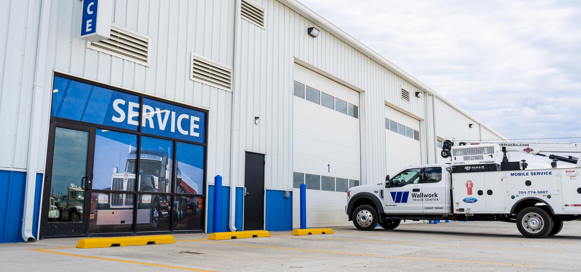 Wallwork Facility and Truck